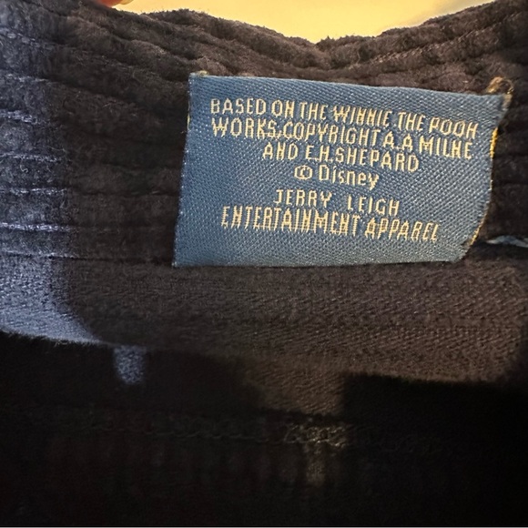 Vtg 90s Disney Winnie the Pooh Corduroy Shirt Shacket - Picture 4 of 8